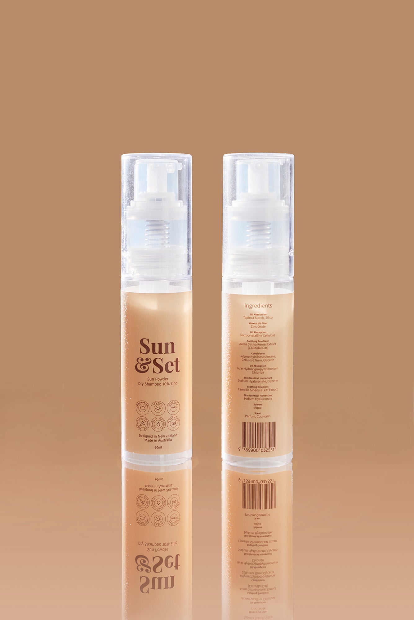 【miii】Powder Wash & Sun Protector UV Protection - Hair and Scalp Care – Sun & Set
